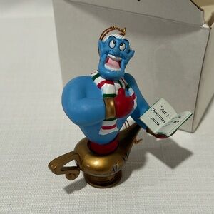Vintage Disney Aladdin’s Genie Ornament Grolier’s Christmas Magic